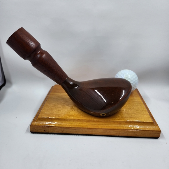 Unique Vintage Golf Club And Titleist Ball Pen Holder Business Office Home - Picture 7 of 13